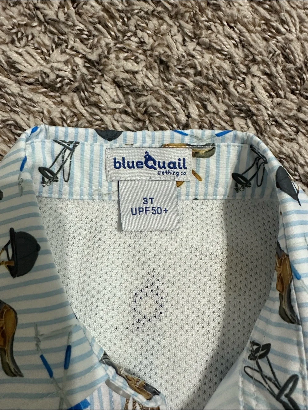 Blue Quail boys shirt 3T